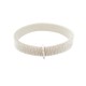 NEUF BRACELET MAUBOUSSIN MOI NON PLUS 14.5 CM EN ACIER BLANC & OR DIAMANTS 860€