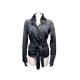 VESTE GUCCI 184661 BLOUSON 42 IT 38 FR M COTON NOIR COL EN FOURURE JACKET 1980€