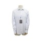 NEUF CHEMISE LOUIS VUITTON SLIM L 50 HOMME EN COTON BLANC RAYEE BLEU SHIRT 435€