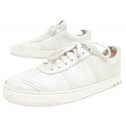 CHAUSSURES VALENTINO FLYCREW TNA08Y2 BASKETS 41IT 42 FR CUIR CREME SNEAKERS 490€