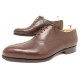 CHAUSSURES JM WESTON RICHELIEU 486 10E 44 LARGE CUIR MARRON LEATHER SHOES 890€