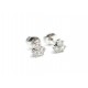 BOUCLES D'OREILLES TIFFANY ARIA EN PLATINE 950 6 DIAMANTS 0.6CT EARRINGS 4550€