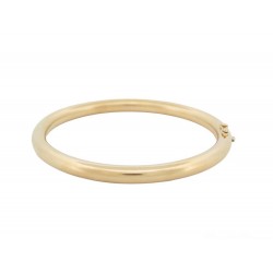 BRACELET JONC TAILLE 19 CM EN OR JAUNE 18K 18.6GR YELLOW GOLD JEWEL BANGLE