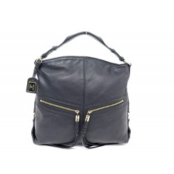 SAC A MAIN LANCEL COUP D'ECLAT A04948 EN CUIR NOIR BLACK LEATHER HAND BAG 590€