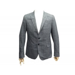 NEUF VESTE PAUL SMITH GENTS JACKET PEAK 50 M COTON GRIS GREY COTTON JACKET 800€