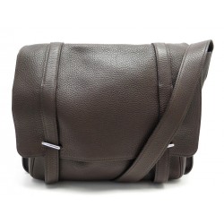 SAC BESACE HERMES STEVE CAPORAL 2009 EN CUIR CLEMENCE SACOCHE BANDOULIERE 5100€