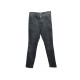 JEAN CHANEL PANTALON MATELASSE STRETCH P55686V42237 S 36 COTON GRIS PANTS 1800€