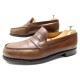 CHAUSSURES JM WESTON MOCASSINS 180 7E 42 EN CUIR MARRON BERGERONNETTE SHOES 720€