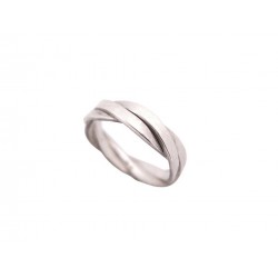 BAGUE DAVID YURMAN TWISTED CABLE R25567MSS EN ARGENT MASSIF T70 SILVER RING 395€
