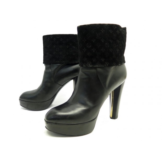 chaussures louis vuitton bottes a talons 36.5