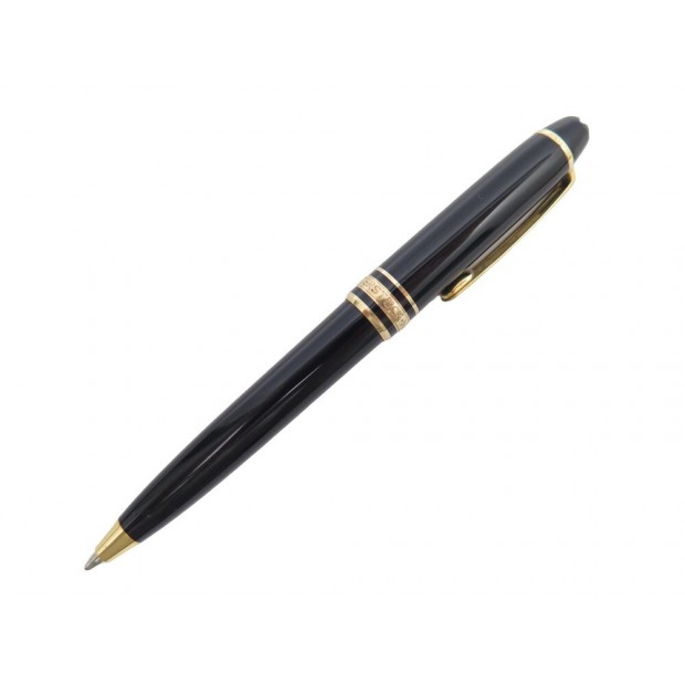 STYLO BILLE MONTBLANC MEISTERSTUCK MOZART 108730 PM DORE EN RESINE NOIR PEN 365€