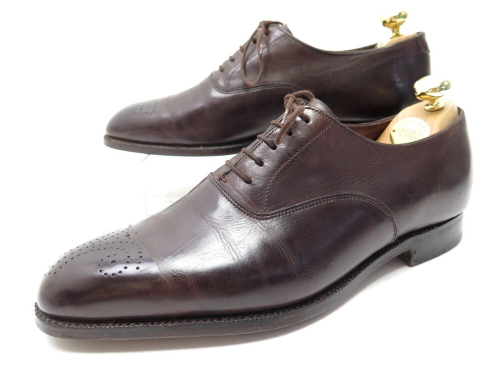 chaussures crockett and jones richelieu 7e 41 cuir