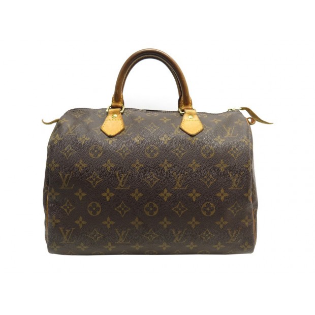 SAC A MAIN LOUIS VUITTON SPEEDY 30 EN TOILE MONOGRAM M41108 CANVAS HANDBAG 1350€