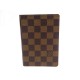 NEUF PORTE CARTE LOUIS VUITTON TOILE DAMIER EBENE CANVAS CARD HOLDER WALLET 305€