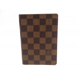 NEUF PORTE CARTE LOUIS VUITTON TOILE DAMIER EBENE CANVAS CARD HOLDER WALLET 305€