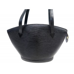 SAC A MAIN LOUIS VUITTON SAINT JACQUES PM EN CUIR EPI NOIR LEATHER HANDBAG 1640€