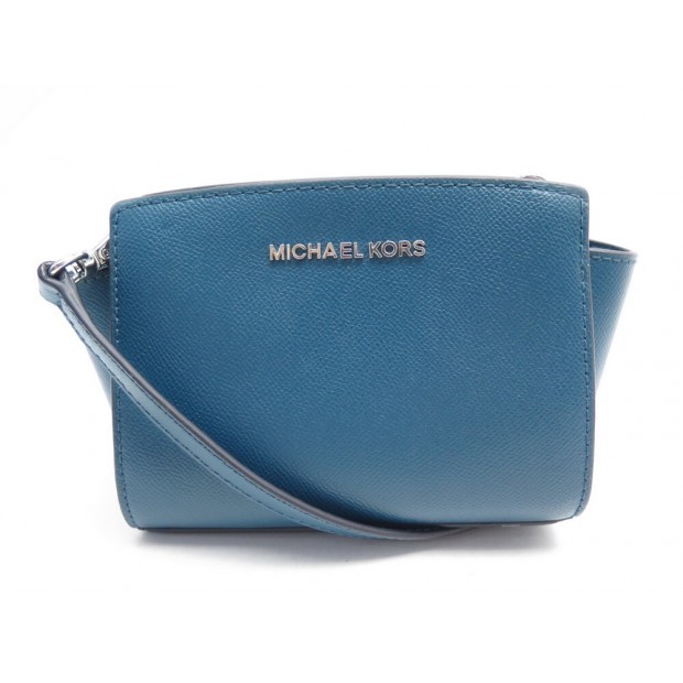 NEUF SAC A MAIN MICHAEL KORS BESACE SELMA BANDOULIERE CUIR PURSE HAND BAG 250€