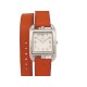 NEUF MONTRE HERMES CAPE COD PM CC1.210 23 MM DOUBLE TOUR QUARTZ WATCH 2600€