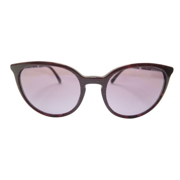 NEUF LUNETTES DE SOLEIL CHANEL A PAILLETTES & PERLE 5394-H RESIN SUNGLASSES 425€