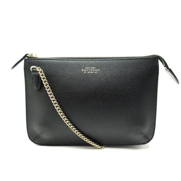 NEUF SAC A MAIN SMYTHSON POCHETTE CONCERTINA LUDLOW 1201066 BANDOULIERE BAG 700€