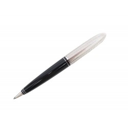 STYLO BILLE LOUIS VUITTON DOC EN ACIER ET RESINE NOIRE STEEL BLACK PEN 865€