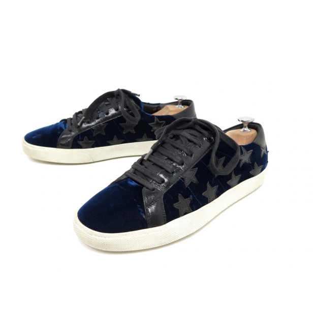 CHAUSSURES BASKETS SAINT LAURENT COURT CLASSIC STAR 501610 41 SNEAKERS SHOE 495€