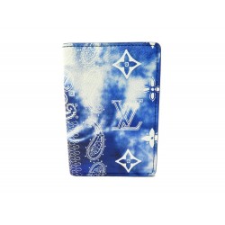 NEUF ORGANIZER DE POCHES LOUIS VUITTON M81413 TOILE MONOGRAM BANDANA PORTE CARTE