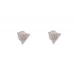 NEUF BOUCLES D'OREILLES MESSIKA THEA 6446 OR 18K DIAMANTS 0.36CT EARRINGS 2350€