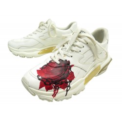 CHAUSSURES VALENTINO BASKETS BOUNCE X UNDERCOVER 38 SNEAKERS LEATHER SHOES 750€