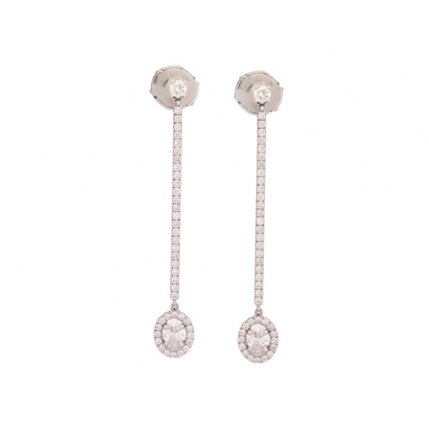 NEUF BOUCLES D'OREILLES MESSIKA GLAM'AZONE 05627 OR 18K DIAMANTS EARRINGS 5620€