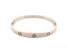 bracelet cartier love crb6035417 or gris 18k 18