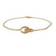 NEUF BRACELET CARTIER LOVE B6027100 T14 OR JAUNE 18K ANNEAUX CERTIFICAT 1930€