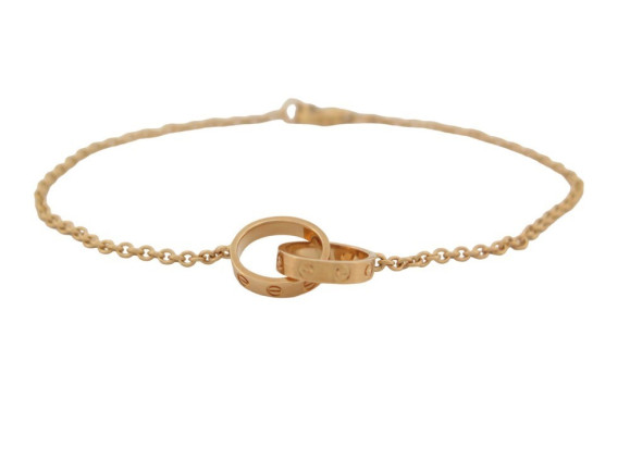 bracelet cartier love b6027100 t14 or jaune 18k