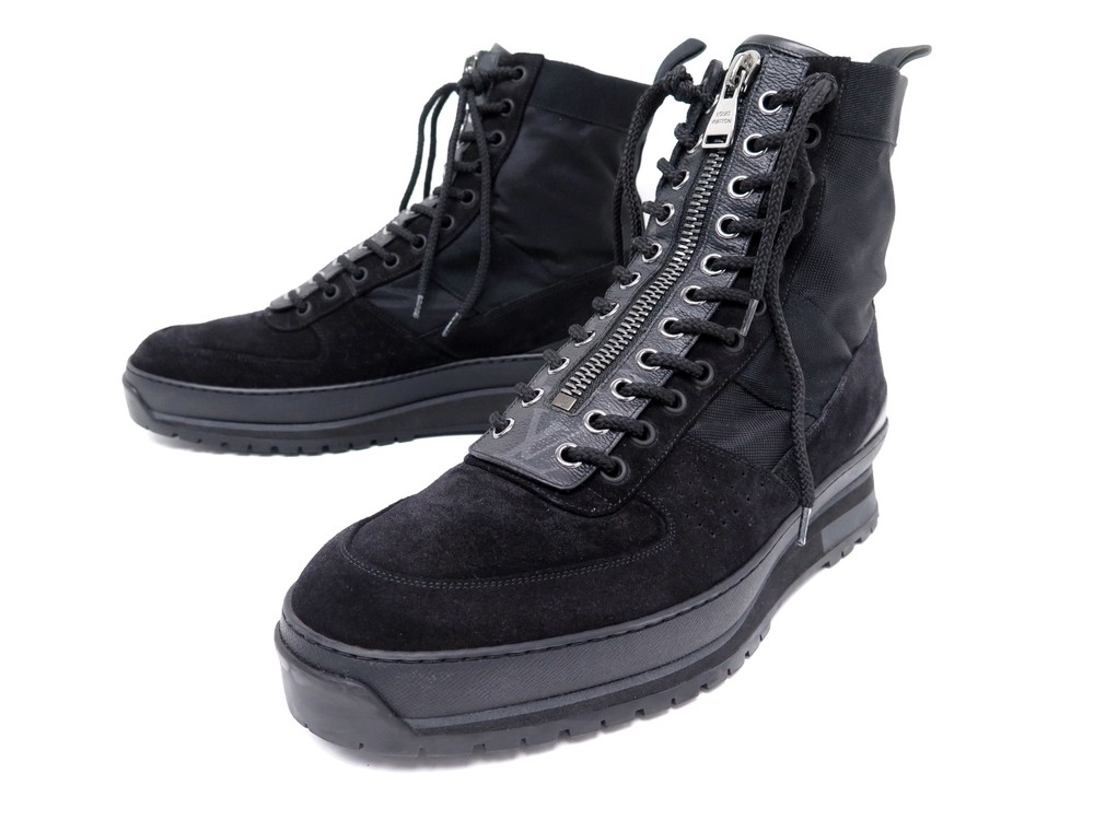 chaussures louis vuitton harlem ankle boot 8 42 display picture 1