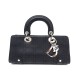 NEUF SAC A MAIN DIOR LADY DIOR EAST WEST CANNAGE LEATHER HAND BAG PURSE 4200€