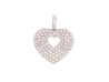 pendentif poiray coeur secret pave diamants 1.1ct or