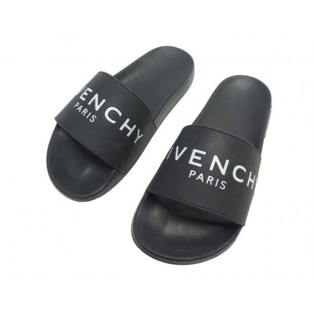 CHAUSSURES GIVENCHY SANDALES EN GOMME NOIR 38 BE08209809 CAOUTCHOUC SANDALS 250€