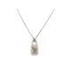 NEUF COLLIER MAUBOUSSIN ETOILE DIVINE CERAMIQUE OR BLANC 18K ET DIAMANTS 1850€