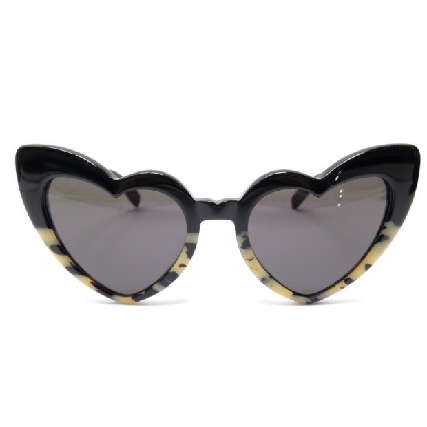 NEUF LUNETTES DE SOLEIL SAINT LAURENT SL181 LOULOU RESINE NOIRE SUNGLASSES 385€