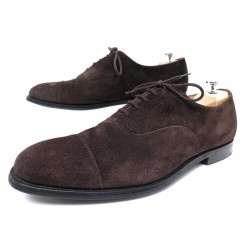 CHAUSSURES CHURCH'S CONSUL 173 EEB003 11F 45 RICHELIEU EN DAIM MARRON SHOES 940€