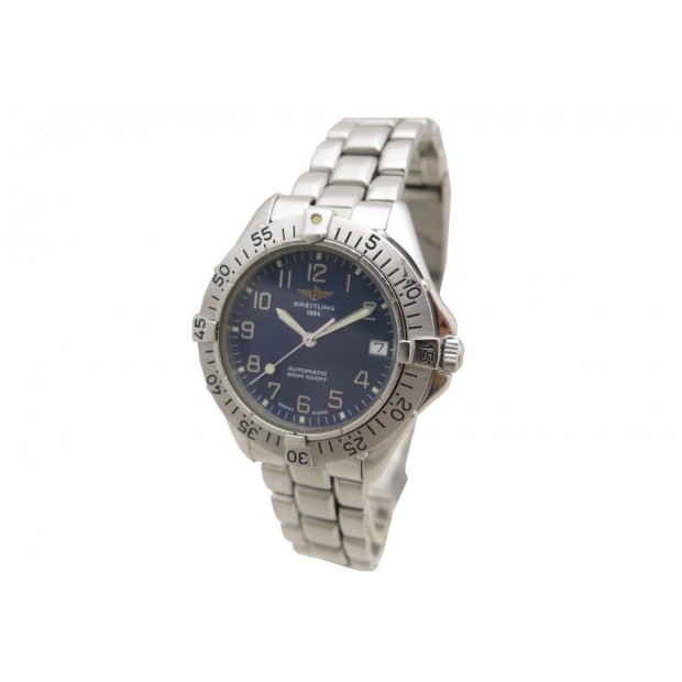  MONTRE BREITLING COLT A17035 38 MM AUTOMATIQUE ACIER WATCH 2400 