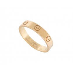 BAGUE CARTIER ALLIANCE LOVE B4085000 EN OR JAUNE 18K 52 YELLOW GOLDEN RING 1260€