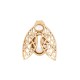 NEUF VINTAGE BROCHE CHRISTIAN DIOR ABEILLE DORE STRASS & PERLES BEE BROOCH
