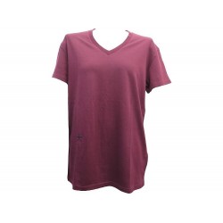 NEUF TSHIRT DIOR BRODERIE ABEILLE M 40 EN LAINE ET COTON BORDEAUX NEW SHIRT 550€