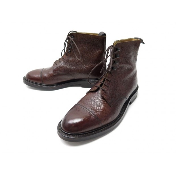 NEUF CHAUSSURES CROCKETT & JONES CONISTON 28637 8.5E 42.5 BOTTINES EN CUIR 620€