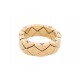 BAGUE CHANEL COCO CRUSH SOUPLE T 53 MATELASSE OR JAUNE 12GR FLEX GOLD RING 2600€