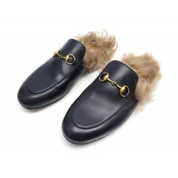 NEUF CHAUSSURES GUCCI MULES PRINCETOWN TAILLE 37IT 38FR SANDALES SHOES 890€