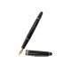 VINTAGE STYLO PLUME MONTBLANC MEISTERSTUCK CLASSIQUE 106514 DORE NOIR PEN 585€