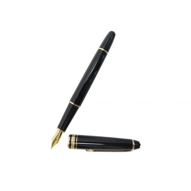 VINTAGE STYLO PLUME MONTBLANC MEISTERSTUCK CLASSIQUE 106514 DORE NOIR PEN 585€