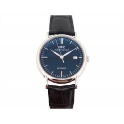 MONTRE IWC PORTOFINO AUTOMATIQUE IW356518 ACIER PALLADIE 40 MM STEEL WATCH 5160€